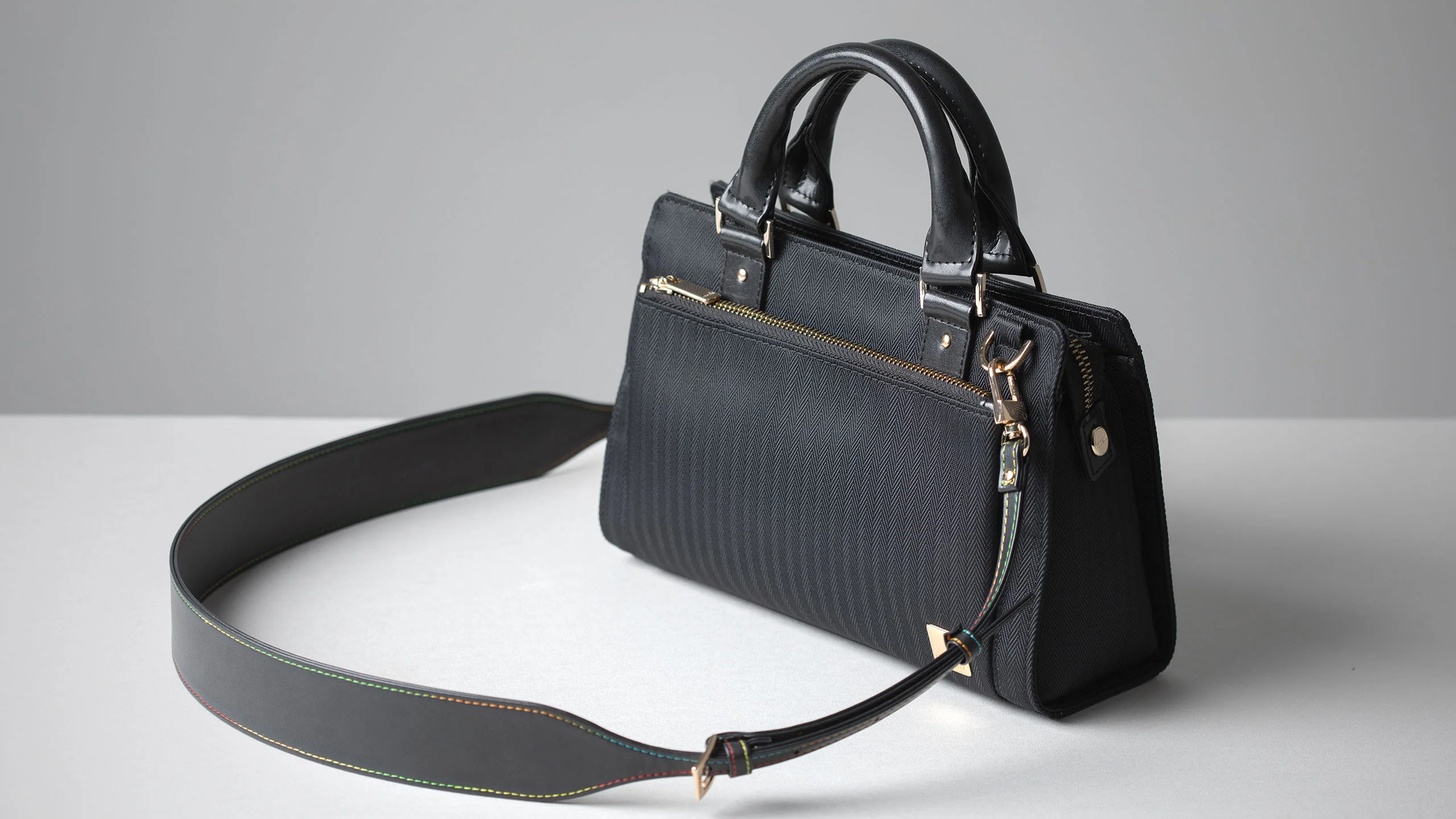 Adjustable Vegan Leather Body Strap - Image 4